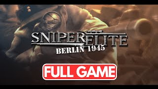 Sniper Elite Berlin 1945  Full Game  No Commentary [upl. by Rachael]