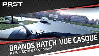 GRAN TURISMO SPORT ONBOARD  KTM A BRANDS HATCH  VUE CASQUE [upl. by Sommer75]