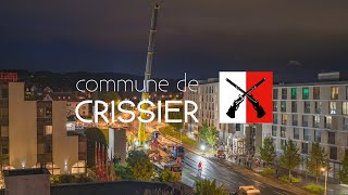 Passerelle RC 179 à Crissier TimeLapse UHD [upl. by Nnaaihtnyc486]