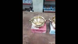 Vastu Uruli  பித்தளை பாத்திரங்கள்  குத்து விளக்கு  Uruli  home shop amp business places  RK [upl. by Bois912]