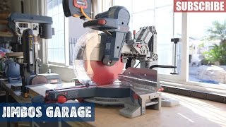 Bosch Miter Saw Review  Jimbos Garage [upl. by Haymes]