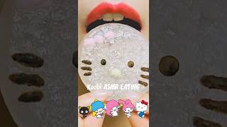 키티 코하쿠토 asmr KOHAKUTO CANDY MUKBANG EATING SOUNDS  Satisfying asmr korean girl  edible crystals [upl. by Ellevehs]