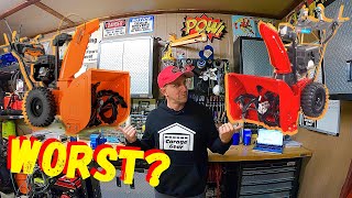 ARIENS DELUXE 24 VS TORO POWER MAX 824  WHICH SNOWBLOWER IS BEST [upl. by Battat831]