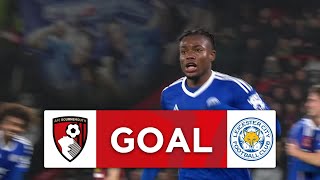 WHAT A GOAL  Abdul Fatawu  Bournemouth 01 Leicester City  Fifth Round  Emirates FA Cup 202324 [upl. by Hestia]