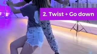 How to Dance Twisting Swivel in Cha Cha in 20 sec Shorts [upl. by Janice]