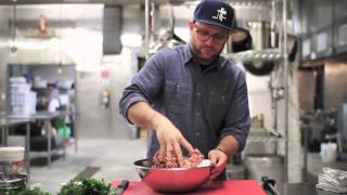 How to Make Meatballs with Dan Holzman cofounder of The Meatball Shop [upl. by Akelahs487]