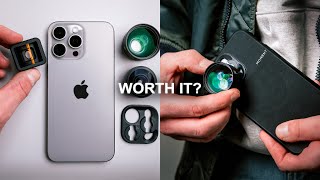 Are iPhone quotCamera Lensesquot Worth Using in 2024 [upl. by Enairb]