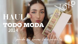 HAUL TODO MODA 2024 probamos los nuevos lazamientos ✨💋💄 [upl. by Fauman]