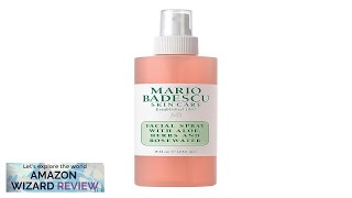 Mario Badescu Facial Spray with Aloe Herbs and Rose Water Review [upl. by Inahpets79]