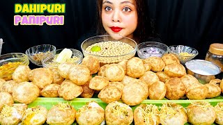 AsmrEating Lots Of Spicy PaniPuri amp DahiPuri🤤Doi Phuchka amp Jol Phuchka ChallengeGolgappa Eating🔥 [upl. by Enilav]