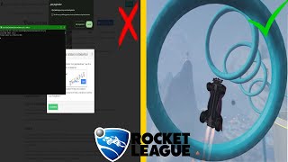 Tutorial Mapas Workshop y Personaliza Perfil en Rocket League sin CMD BakkesMod  Epic Games [upl. by Tiffa]