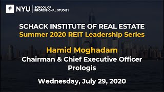 Hamid Moghadam Chairman and CEO Prologis Summer 2020 REIT Leadership Series [upl. by Adlesirhc]