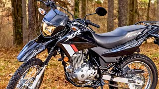 2024 Honda XR150L Affordable amp Versatile DualSport Bike  Black Edition [upl. by Ardnikat]