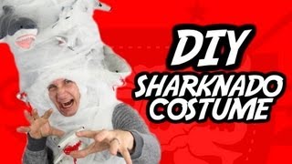 HowTo SHARKNADO Halloween Costume [upl. by Naesyar]