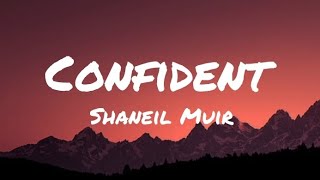 Shaneil Muir  Confident Lyrics [upl. by Sylvia]