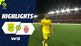 FC NANTES  AS MONACO 3  3  Highlights  FCN  ASM  20232024 [upl. by Notnarb]