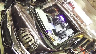 ホンダ Nボックス カスタム DADギャルソン 内装 運転席まわりから座席シートに後部座席も [upl. by Caron]