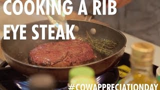 How to Cook a Rib Eye Steak [upl. by Anos914]