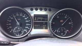 MercedesBenz ML 350 CDI Acceleration [upl. by Aiza]