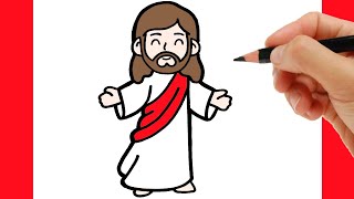 COMO DIBUJAR A JESUCRISTO [upl. by Dena]