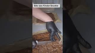 Bite Size Kinder Brookie [upl. by Willabella]