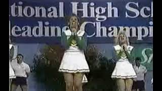 GreenUp County High School  Cheerleading 1991 [upl. by Ardekan161]