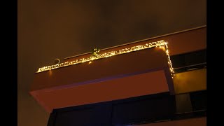 apesach Weihnachtslichter Balkonbeleuchtung mit System 24 LED [upl. by Drawyeh967]