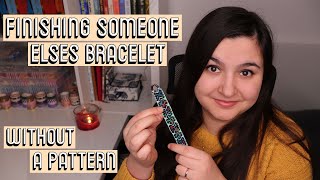 FIGURING OUT A PATTERN FROM THE BRACELET CC  Friendship Bracelets [upl. by Enelehcim]