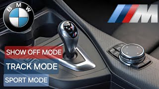 BMW sport modes explained and how to open the exhaust valve 100 [upl. by Nosreffej565]