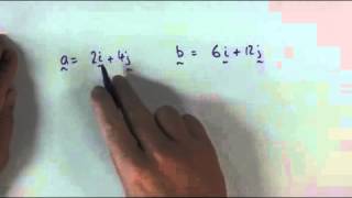 Vectors How to determine parallel vectors [upl. by Fawnia231]