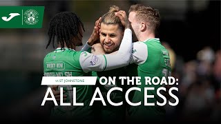 St Johnstone 1 Hibernian 3  On The Road ALL ACCESS  Brought To You By Joma Sport [upl. by Normand]