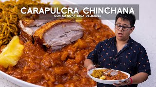 COMO PREPARAR CARAPULCRA CHINCHANA CON SOPA SECA  ALEXANDER QUESQUÉN  ACOMERPE [upl. by Orman]