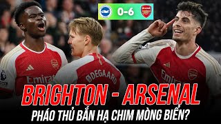 PREVIEW BRIGHTON VS ARSENAL KHÓ LÒNG NGĂN CẢN ĐƯỢC PHÁO THỦ [upl. by Aivlys]