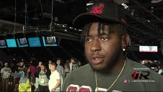 NFL lineman and San Antonio native Spencer Burford talks to Wagner HS student athletes [upl. by Everson681]