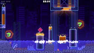 Schmoove City by xdkubi 7 moons 33133 3 Coins  Geometry Dash [upl. by Atila900]