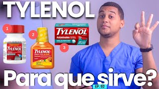 TYLENOL PARA QUE SIRVE  3 COSAS [upl. by Dibru]