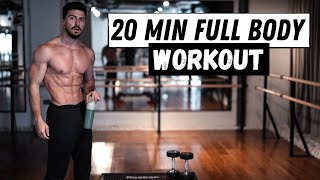 20 MIN FULL BODY WORKOUT  Rowan Row [upl. by Arimay]