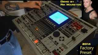 Roland MC909 Groovebox 2014 FACTORY PRESET DEMO Sampler Synthesizer TR909 [upl. by Siobhan]