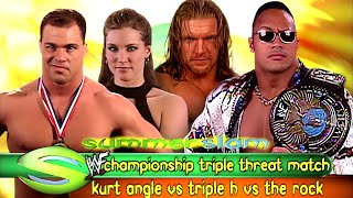 10 Best WWE Triple Threat Matches [upl. by Dolph378]