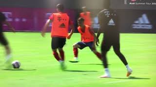 Bayern youth players in first team training  Highlights August 2020 [upl. by Allemahs]