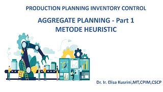 Aggregate planning Sales and Operation planning dalam PPIC [upl. by Marentic]