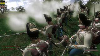 quotLarge Scale Combatquot  Napoleonic Wars with the 32nd Regiment of Foot  1320 [upl. by Lihkin]