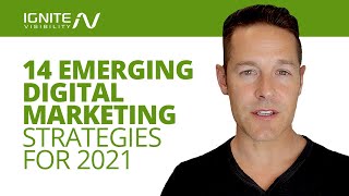 14 Emerging Digital Marketing Strategies  Trends For 2021 [upl. by Hollie651]