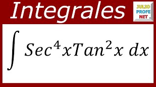 INTEGRALES TRIGONOMÉTRICAS  Ejercicio 2 [upl. by Eemla]