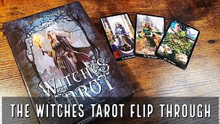 The Witches Tarot  Flip Through and Review [upl. by Nhabois538]