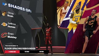 Best floor spacing rebounder build nba 2k24 [upl. by Tisman]