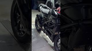 Ducati Streetfighter SC Project Exhaust  Rev ducatistreetfighter 848ducati toronto motorcycle [upl. by Gussi875]