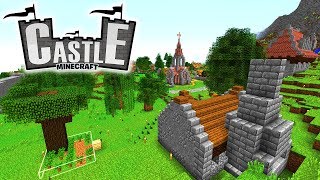 Holzfällerhütte amp MEGAMINE  Minecraft CASTLE 17  Ancient Warfare 2 Mod [upl. by Paugh]