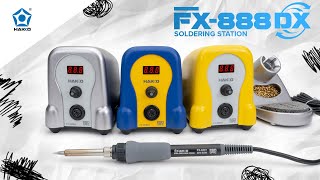 Introducing the All NEW HAKKO FX888DX Soldering Station [upl. by Celtic119]