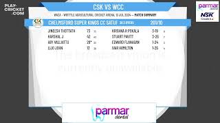 Chelmsford Super Kings CC Saturday 2nd XI v Writtle CC 2nd XI [upl. by Feltie]